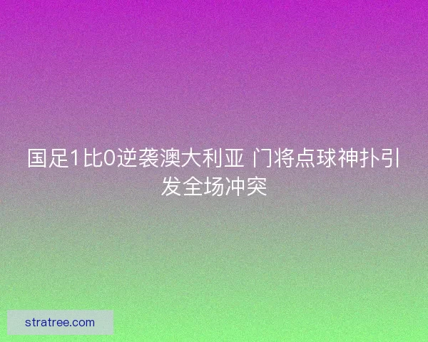 国足1比0逆袭澳大利亚 门将点球神扑引发全场冲突